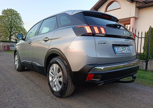 Peugeot 3008 cena 69900 przebieg: 132000, rok produkcji 2018 z Kamieńsk małe 596